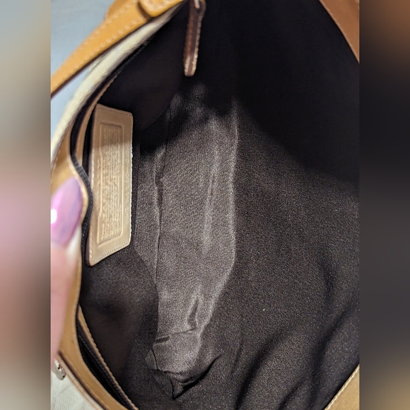 Coach Shoulder Bag Signature Canvas M1K-6091 Y2K 2001 - Picture 15 of 16